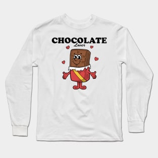 Chocolate Lover Long Sleeve T-Shirt